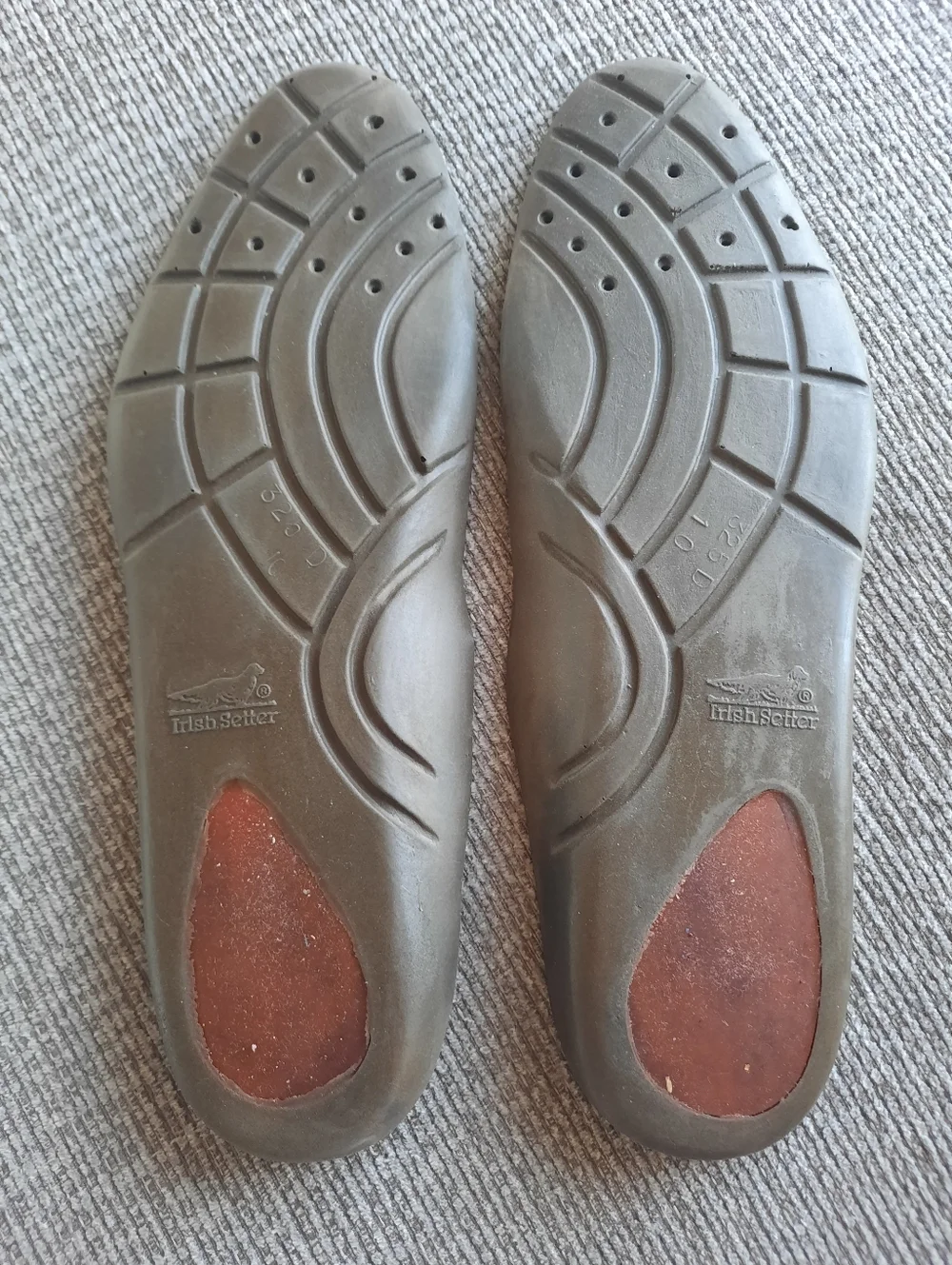 Red Wing Shoes Irish Setter Replacement Footbed Insole Inserts 325D Size 10